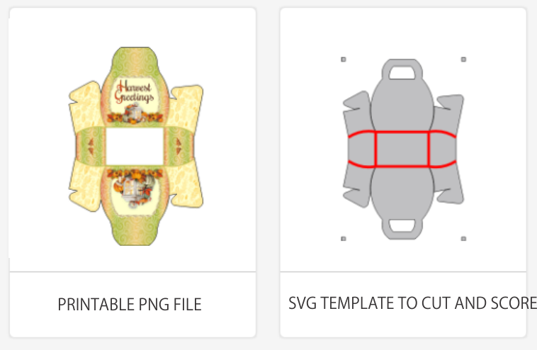 Printable and SVG template example