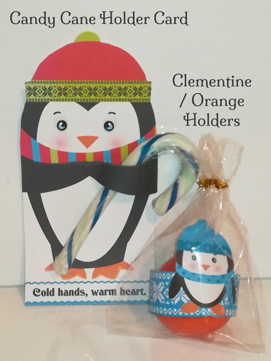 Penguin Orange Holders