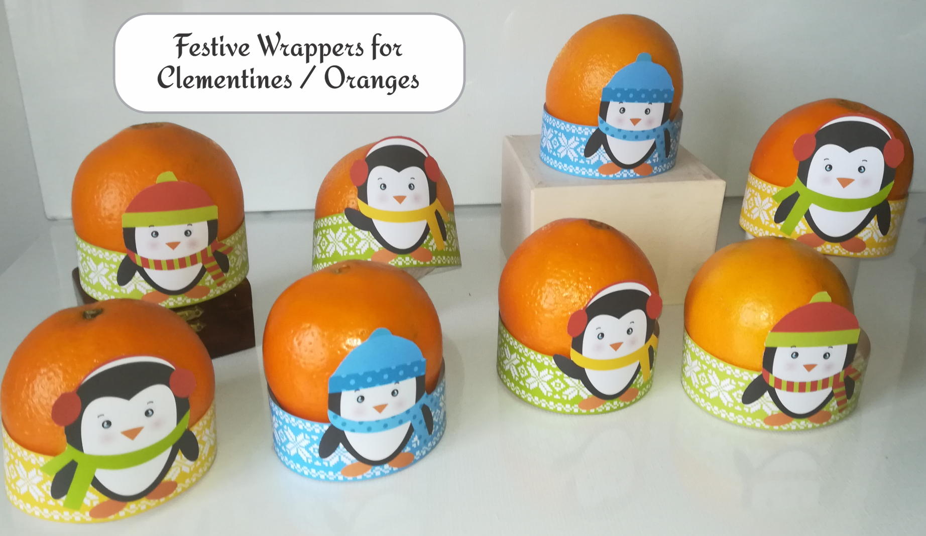 Christmas Orange Holders