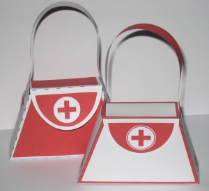 Purse for Nurse, a free SVG Template