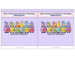 Easter Gnome Wrapper Preview