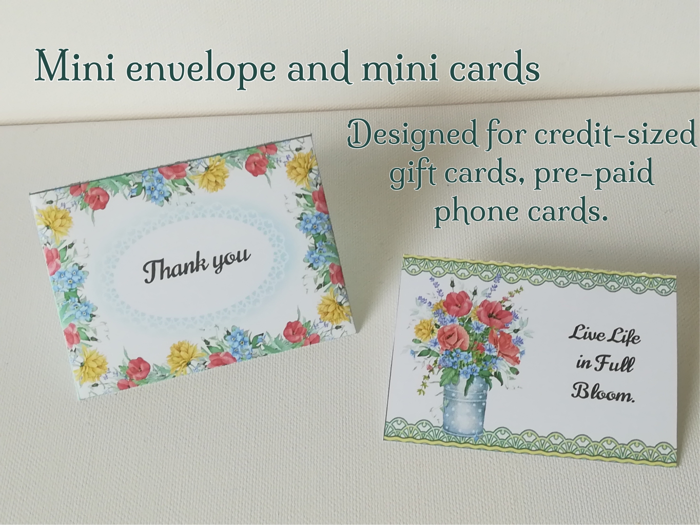 Floral printable preview