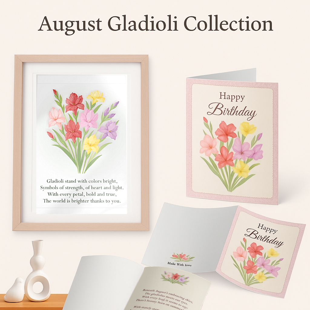 Gladiolus Printable Preview