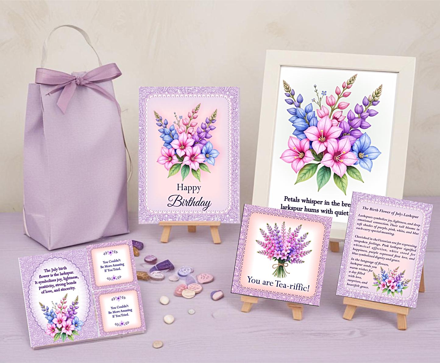 Larkspur Printable Preview
